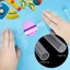 Con lăn đất sét ITRUMPET, Máy ép đất sét tự làm thủ công, Dụng cụ mô hình đất sét tấm Acrylic bền bỉ Máy chà xát