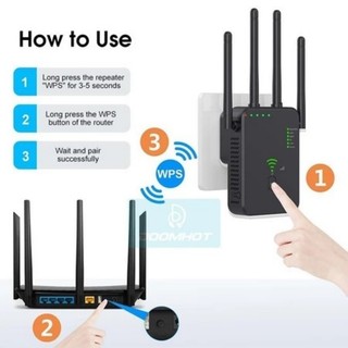 🥇FREESHIP🥇Bộ Kích Sóng Wifi 4 Râu Cực Mạnh Tăng Sóng Wifi Tốc Độ 300mbps Phát Xuyên Tường Kết Nối Xa Sóng Mạnh