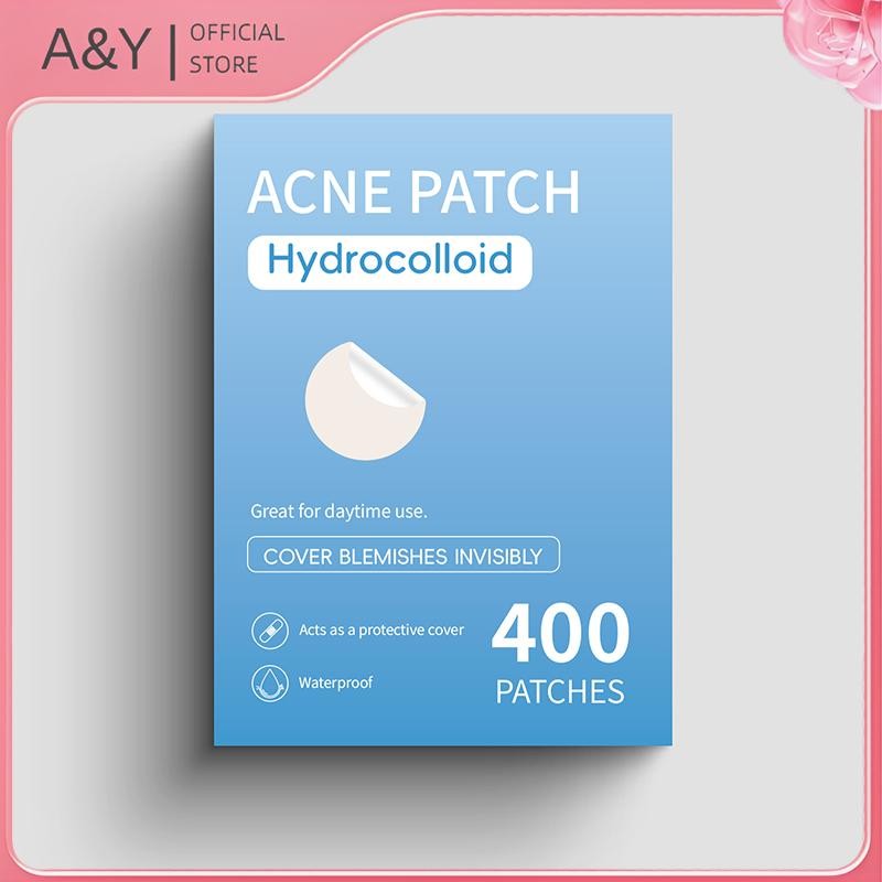 A & Y 400 Miếng Dán Mụn Mụn Vô Hình Chăm Sóc Da Miếng Dán Che Khuyết Điểm Mặt Làm Đẹp Dụng Cụ Trang Điểm.