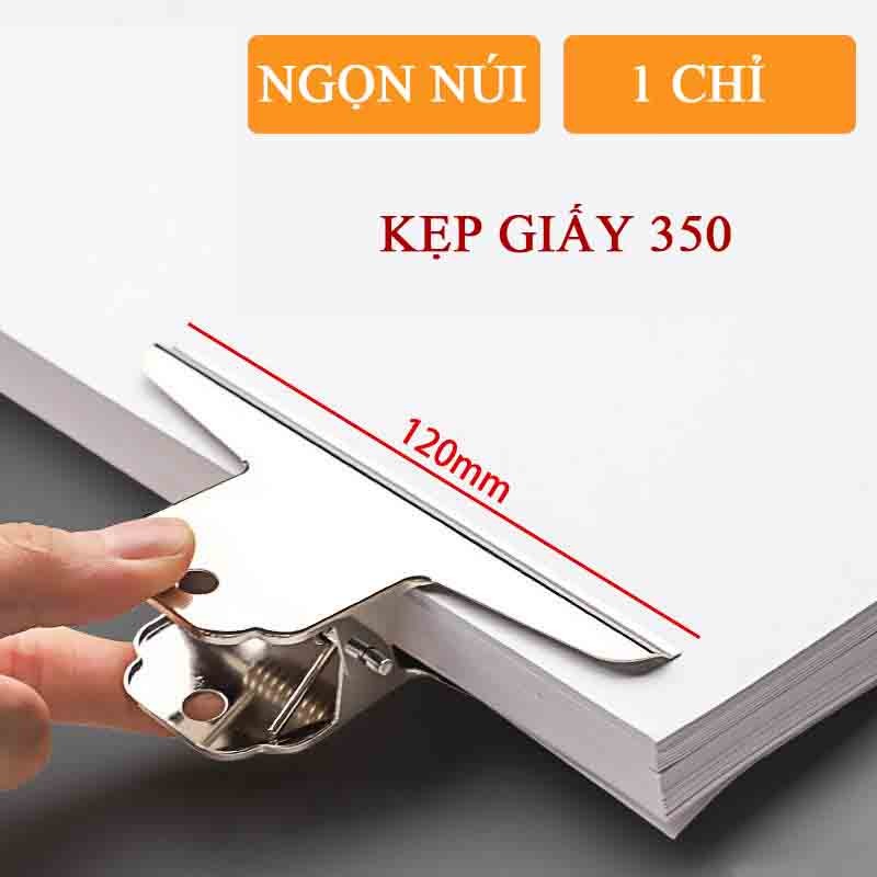 M7 Kẹp giấy tài liệu, ngải,inox 75-145mm, lò xo siêu bền cao cấp MALAN