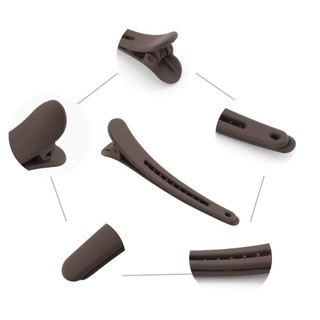 Kẹp Tóc Mỏ Vịt MIKYCO - 10 cái, Bằng Nhựa Chống Trượt, Thời Trang Dành Cho Nữ