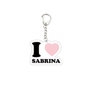 Popular Singer Sabrina Carpenter Keychain for Accessories Bag Acrylic Key Chain Key Ring Funny Pendant Keyrin