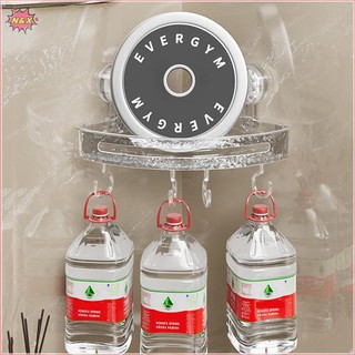 Kệ lưu trữ góc phòng tắm N & X Giá treo tường Kệ đựng dầu gội Giá đựng mỹ phẩm Phụ kiện phòng tắm sắp xếp không đục lỗ.
