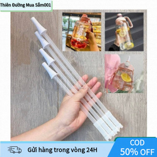 【COD】Thiết kế ống hút thông minh cho bình nước đa dạng, kết hợp nhựa và silicon, chống tràn và dễ dàng bảo dưỡng