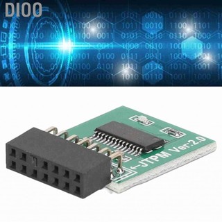 Dioo DIOO cho TPM 2.0 Mô -đun 14 Bảng bảo mật mã hóa PIN Z590 B560 H510 Z490 B460 H410 Z390 Z370 B365 B360 H370 H310 Z270 B250 H270 Z170