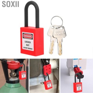 Soxii SOXII khóa khóa an toàn 38mm cho ngành công nghiệp kỹ thuật (màu vàng)