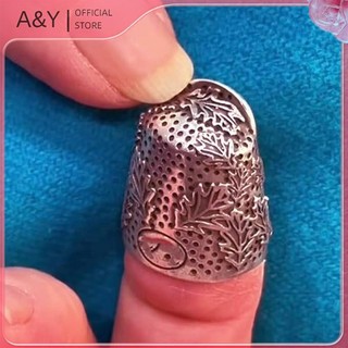 A & Y Mở Móng Tay Acorn Thimble Thimbles Hợp Kim Kẽm Bảo Vệ Ngón Tay DIY May Quilting Dụng Cụ