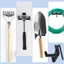 NOTE1 1 Cái Móc Shed, Móc dụng cụ làm vườn bằng nhựa tiết kiệm không gian, Thiết bị làm vườn Móc treo lưu trữ Dụng cụ tổ chức nhà để xe