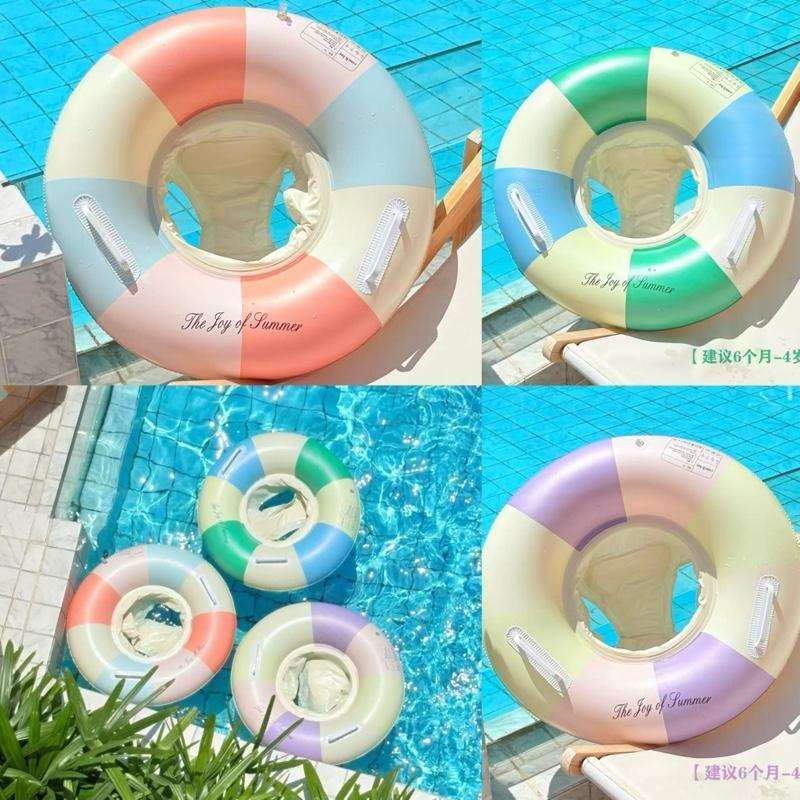 Bar Rot Phao Bơi Chống Lật Cho Bé 1-4 Tuổi, Thiết Kế An Toàn Với Tay Cầm, Phao Ngồi Tập Bơi Hottrend