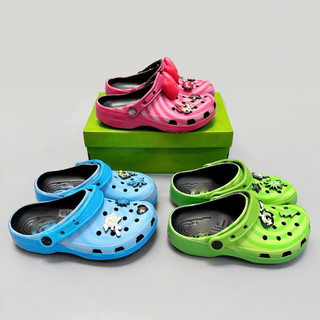 Dép sục nam nữ ba cô gái tặng kèm charm, sục powerbuff girls kèm charm y hình