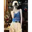 Áo yếm cổ chữ v Sweet Hot Girl Slim-fit Slimmer Look All-match