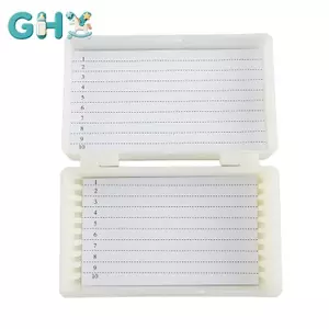 GHX Kính Hiển Vi Trượt Hộp Đựng Tủ Bệnh Lý Lát Hộp Bảo Quản Trượt VN