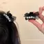 PNPIA- 1 / 2 Chiếc Ngọc Trai Dễ Thương Nơ Móng Vuốt Tóc Nhỏ Cho Nữ Bé Gái Ngọt Ngào Trang Trí Tóc Kẹp Tóc Mini Kẹp Tóc Thời Trang Phụ Kiện Tóc