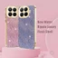 Ốp Lưng Cho Xiaomi 15T 12T 17T Pro Max 11Lite Poco X7 X8 F6 M7 M8 Pro F5 C61 C85 F7 Siêu Mạ Lấp Lánh Bảo Vệ Ống Kính Máy Ảnh Vỏ Chống Sốc