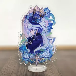 Yuanshen Nước Thần Funingna Nhân Vật Ngoại Vi Đứng Thẻ Acrylic Để Bàn Tinh Tế Giá Trị Cao Đồ Trang Trí Bạn Gái