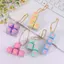 SRVN Bàn Phím Di Động Clier Fidget Móc Khóa Bộ Nút Giảm Căng Thẳng Cảm Giác Lý Tưởng Cho Văn Phòng Du Lịch Túi Đồ Chơi Pandent.