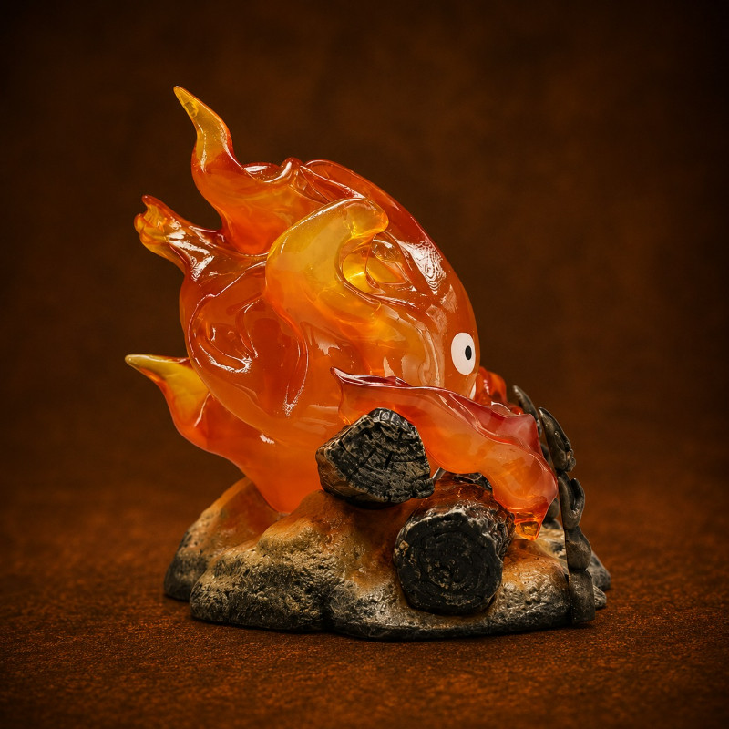 Mô Hình Đèn Calcifer,Mô Hình Ngọn Lửa Dễ Thương,Tượng Nhựa Resin Trang Trí,Quà Tặng Dành Cho Bạn Bè