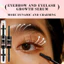 Mascara 2 Đầu Tiện Lợi Chuốt Mi Dài Dày Cong Vút Chống Nước Không Lem Không Trôi Bền Màu 24H