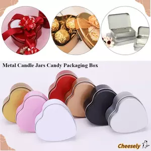 CHEESELY 2 Hộp Đựng Mỹ Phẩm Hộp Kim Loại Nhiều Kiểu Chai Có Thể Đổ Lại