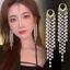 Hàng Ngày Đẹp Thanh Lịch Giả Ngọc Trai Tình Yêu Trái Tim Khóa Tai Niche Ánh Sáng Sang Trọng Tính Khí Tua Dài Bông Tai Siêu Cổ Tích E22622026-6-11
