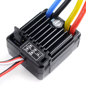 Hobbywing Chải Dầu Xả Điện Tử 60A Hoàn Toàn Chống Nước Leo Xe Mô Hình Thuyền Mô Hình Chải Dầu Xả Điện Tử Có Thể Ngâm Nước 1060 Cond Điện Tử