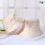 JKDESIGN Mũ đi biển có thể gập lại Mũ Panama Nam Nữ Mũ chống nắng di động