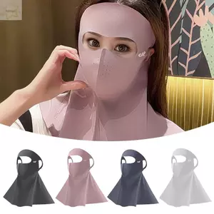Chống Nắng AWNGD, Khăn Full Face UPF50 + Chống Tia UV, Tấm Che Nắng Chống Bụi Mặt Ngoài Trời