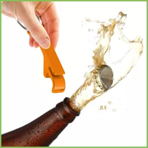 Dụng cụ mở chai kim loại màu Vòng chìa khóa Dụng cụ mở chai 9 màu sắc tươi sáng Phụ kiện nhà bếp hạng nặng Chai nước gelhvn