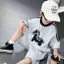 Bộ đồ thể thao mùa hè cho bé trai (80-150) Quần áo nam hợp thời trang