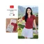 Áo polo nữ CARDINA chất cotton lá cổ bẻ nẹp cổ V 6APC13