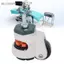 Belleshopp Bánh xe nâng thăng bằng Đường kính 40mm Bánh xe nylon Xoay 360 ° Công suất 880lbs Bánh có miếng đệm Máy có thể điều chỉnh độ cao cho gia đình công nghiệp