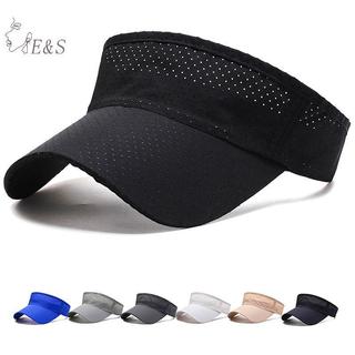 Strongaroetrtomj Mùa Hè Thoáng Khí Mũ Chống Nắng Nam Nữ Có Thể Điều Chỉnh Tấm Che Chống Tia UV Top Trống Chắc Chắn Thể Thao Tennis Golf Chạy Mũ VN