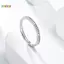 < Honeyba > Nhẫn kim cương dát đẹp đơn giản thời trang Nhẫn đeo tay sáng bóng bằng thép không gỉ dành cho nam giới nhẹ nhàng sang trọng Nhẫn đôi đẹp