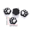 8 Màu 22 * 20mm DIY Nhựa Trang Sức Phụ Kiện Mèo Trầy Xước Chó Paw Gấu Paw Mặt Dây Chuyền 6.18 1PLD