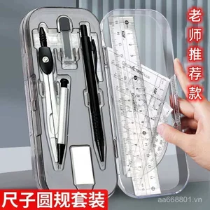 La Bàn Thước Bộ Dụng Cụ Vẽ Thước Vẽ Hình Học Vẽ Tam Giác Bảng Văn Phòng Phẩm Bộ Kỳ Thi Học Sinh Sử Dụng NJBK