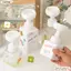 Chai đựng xà phòng rỗng CPINCP, Bao bì mỹ phẩm 250 / 450ml Hộp đựng bọt hoa, Hộp đựng xà phòng hoa nhựa có thể nạp lại chất lượng Du lịch