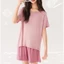 Bộ Váy Ngủ Nữ Tay Ngắn Rời Thư Giãn Cắt Loungewear Cho Trong Nhà Nghỉ Hàng Ngày Và Giải Trí Buổi Tối