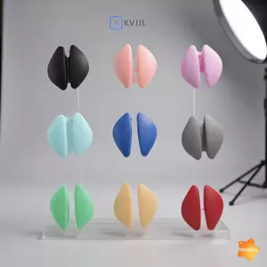 1 Cặp Kính Silicon Trẻ Em Miếng Đệm Mũi Mềm Chống Trơn Trượt Đệm Không Khí Mũi Chèn Miếng Lót Mũi Cho Kính Kính Phụ Kiện Kính Mắt Mới