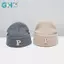 GHX Thu Đông Bé Hatfortable Màu Trơn Mũ Chữ Dễ Thương Mũ Cotton Sơ Sinh 6 Tháng Đến 4 Tuổi Trẻ Sơ Sinh Bonnet VN