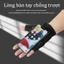 Găng Tay Nửa Ngón Chống Va Đập Thoáng Khí Chống Trượt Đi Xe Máy Xe Đạp Gym Outdoor