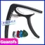 Guansfs Dioche Professional Guitar Capo Polymer Chất liệu composite Bộ thay đổi giai điệu bền với miếng đệm silicon và lò xo chịu lực cao cho điện acoustic Bao gồm 5 phím đàn