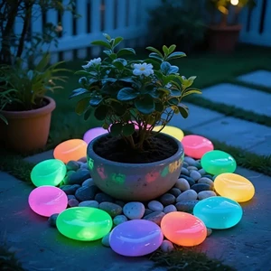 Đá Dạ Quang Sân Vườn Sân Lát Đá Cảnh Quan Bể Cá