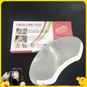Bộ 50 Làm Tóc Mặt nạ Mắt Trong Suốt Tấm Chắn Mắt Bộ Nhuộm Perm Face Cover