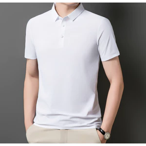 Áo sơ mi Polo tay ngắn tay cổ bẻ cổ tròn thoáng khí mùa hè