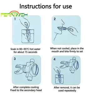 Ống ngậm lặn bằng silicon Ống ngậm có thể đúc được Bộ điều chỉnh ống thở bằng nhựa [MỚI]