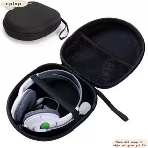 Hộp lưu trữ CPINCP, Tai nghe Bluetooth EVA có dây kéo, Tai nghe chống sốc đa năng di động bảo vệ cho hầu hết các tai nghe