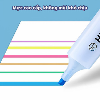 Bút highlight nhiều màu tươi sáng cho học sinh ghi chú nhanh bút đánh dấu tiện lợi bút nhớ hot