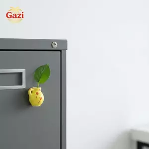 Bình gốm Mini Nam châm tủ lạnh 3D Micro cảnh quan Chậu cây để trang trí tủ lạnh Phụ kiện bàn làm việc dễ thương [VN]