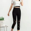 Quần legging lưới nữ PYCOU, Quần dài thời trang eo cao rỗng, Quần tập Yoga co giãn thoáng khí cho nữ