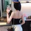 MAKY Mùa Hè Ngày Lễ Phong Cách Rỗng Ren Thêu Dây Ôm Áo Nữ Gợi Cảm sel Tube Top VN
